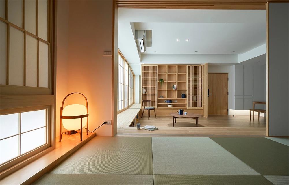 四居室-日式风格-效果图